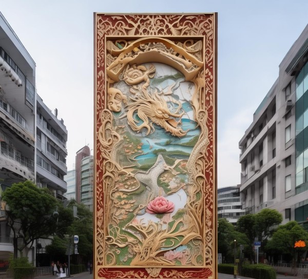 福建地标广告牌,设计与文化传承的完美融合 福建地标广告牌,设计与文化传承的完美融合